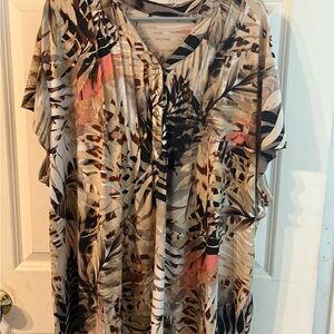 Shades of fall Long Blouse